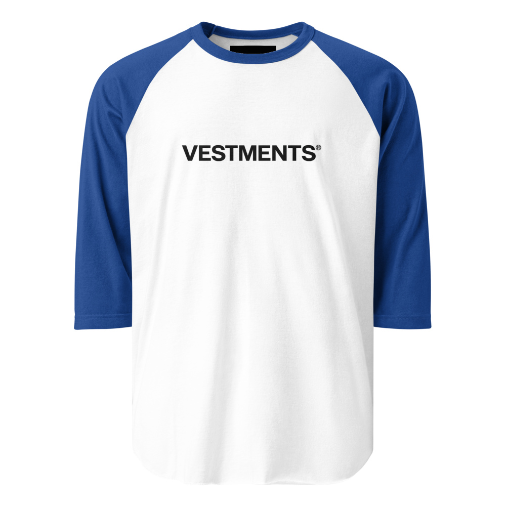 Vestments Unisex 3/4 Sleeve Raglan Shirt