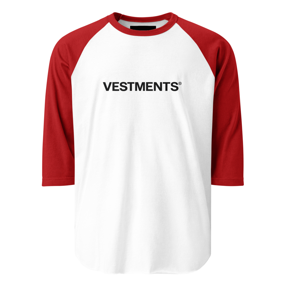 Vestments Unisex 3/4 Sleeve Raglan Shirt