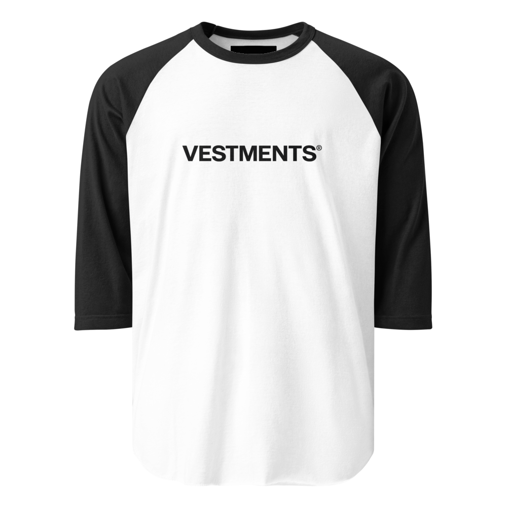 Vestments Unisex 3/4 Sleeve Raglan Shirt