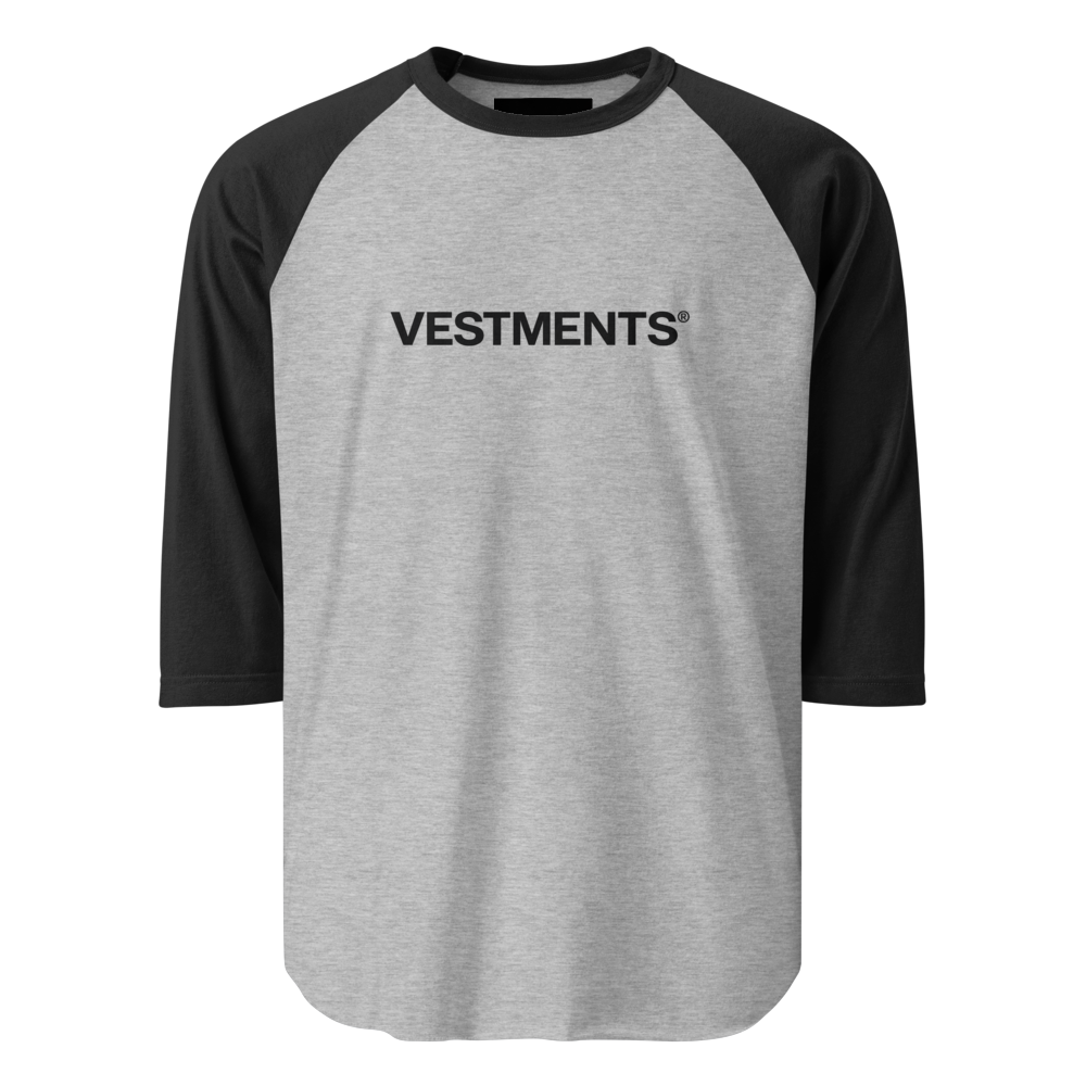 Vestments Unisex 3/4 Sleeve Raglan Shirt