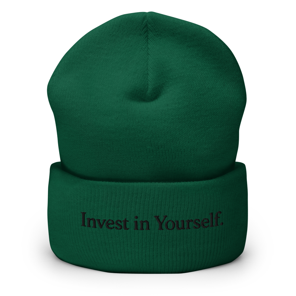 Vestments Cuffed Beanie-Invest in Yourself.