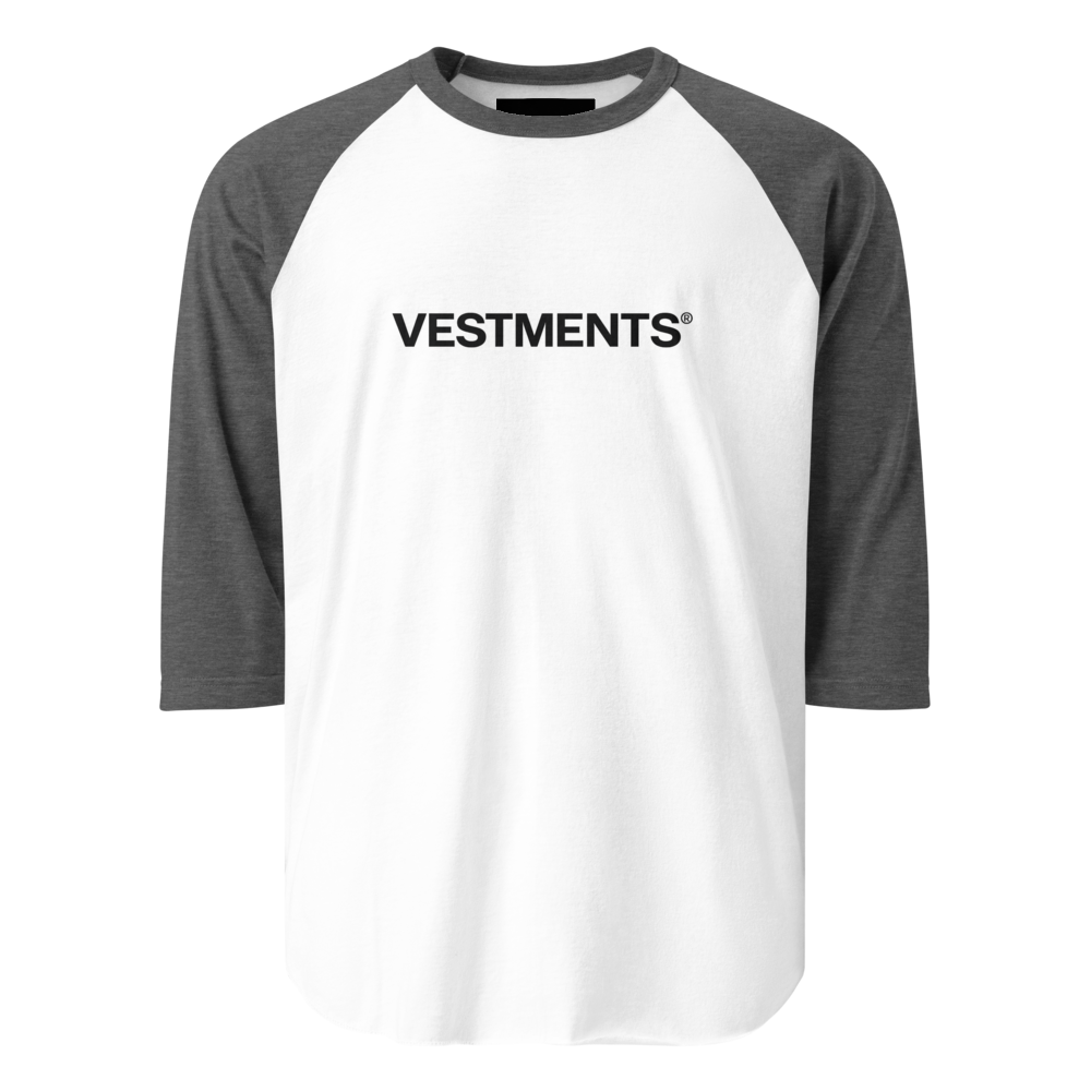 Vestments Unisex 3/4 Sleeve Raglan Shirt