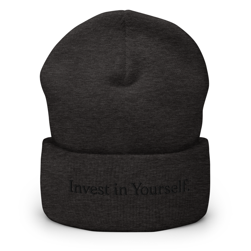 Vestments Cuffed Beanie-Invest in Yourself.