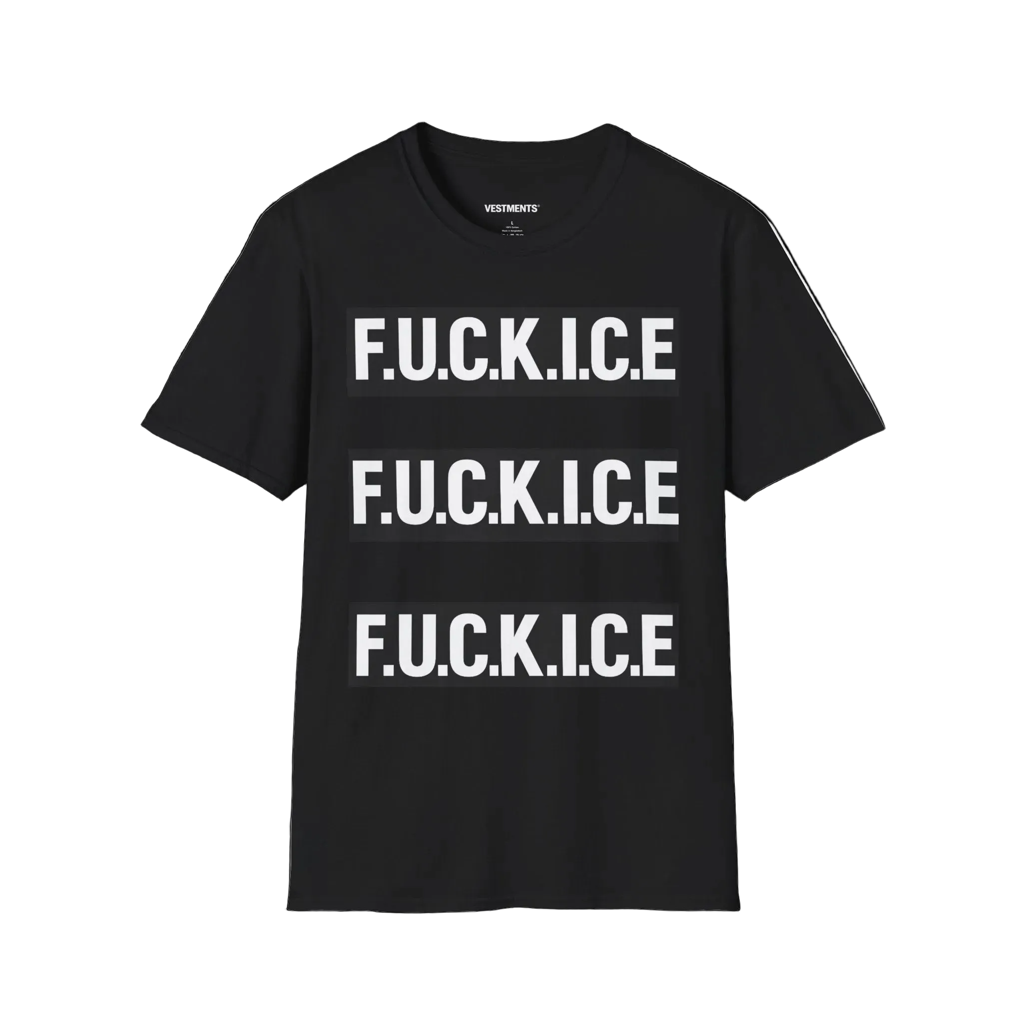 Vestments F.U.C.K I.C.E. X3 T- Limited Edition