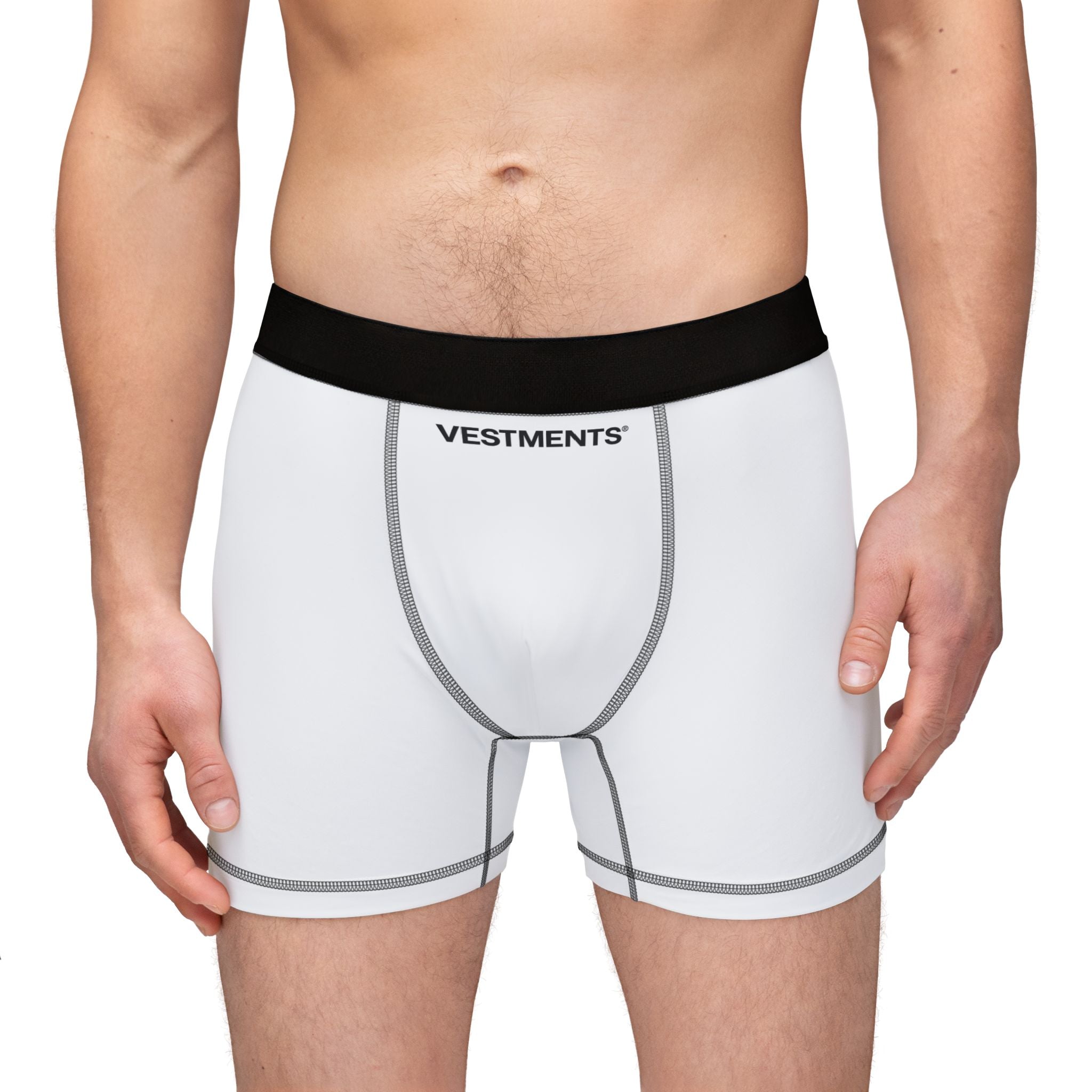 Men's Boxer Briefs — Custom All-Over Print Comfortable Stretch Underwear