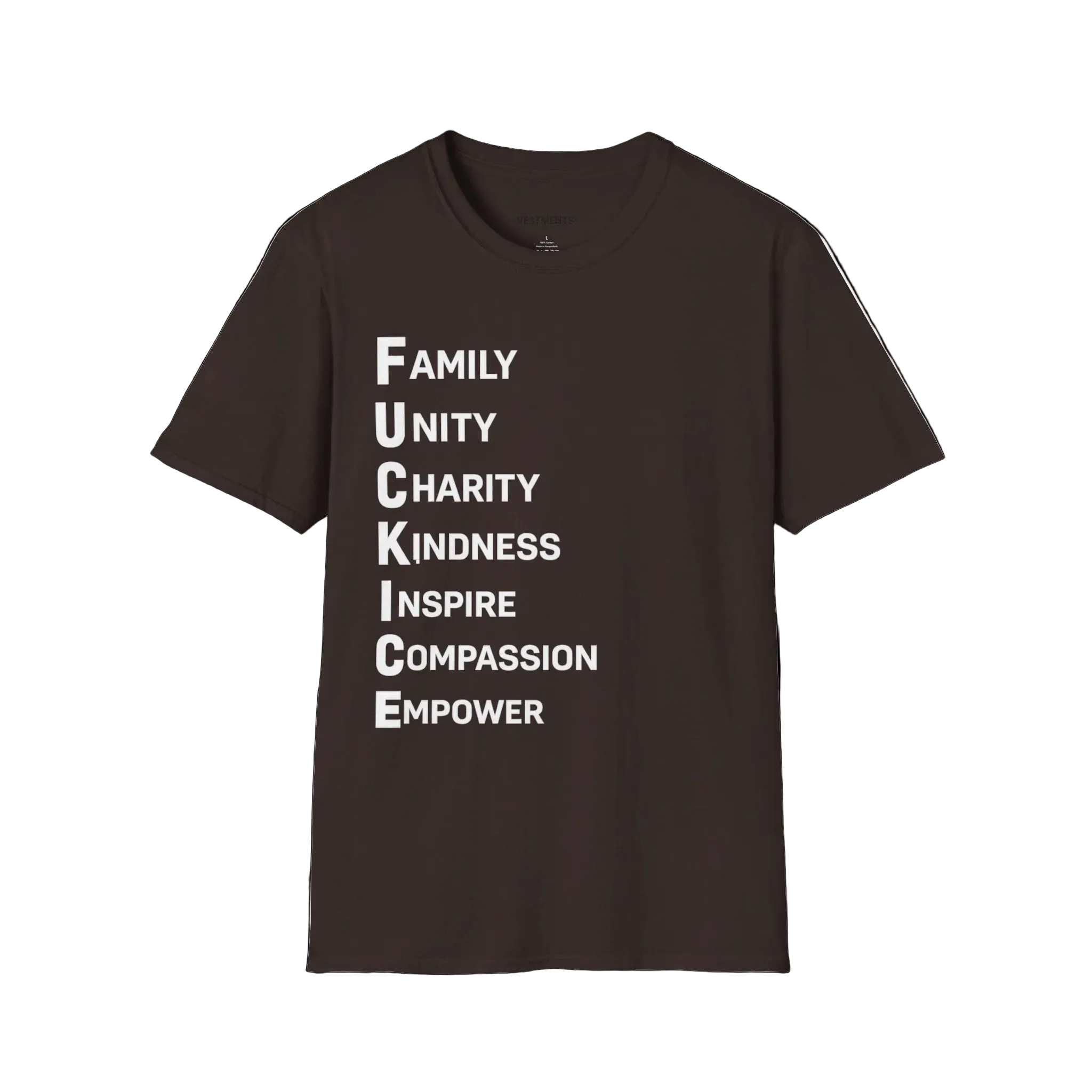 Vestments F.U.C.K I.C.E. Acronym - Limited Edition T