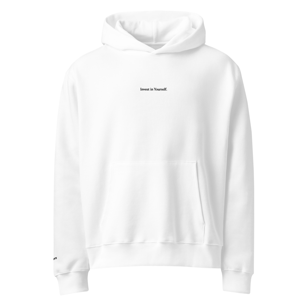 Vestments Heavyweight Hoodie- Invest in Yourself