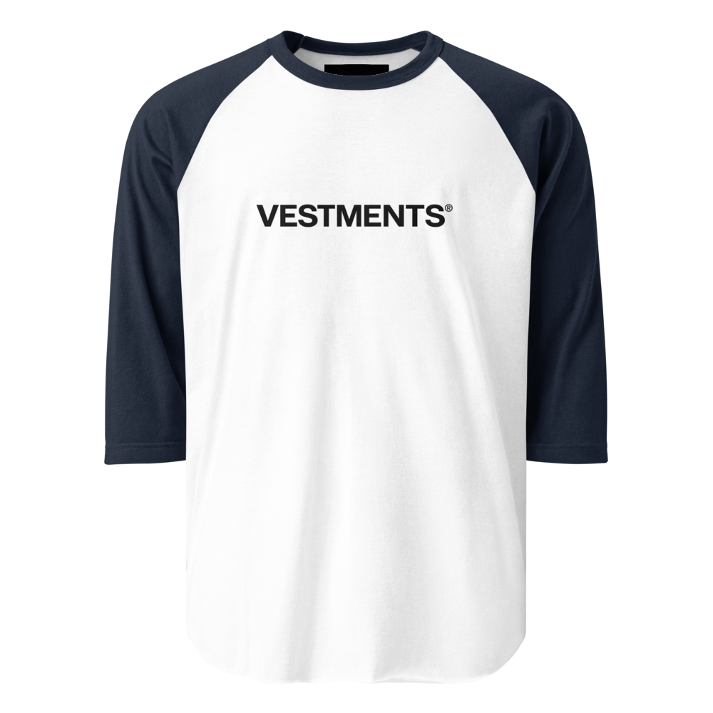Vestments Unisex 3/4 Sleeve Raglan Shirt