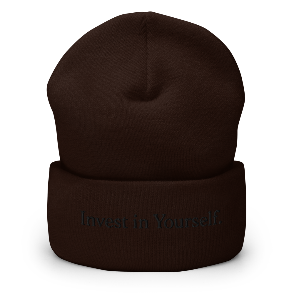 Vestments Cuffed Beanie-Invest in Yourself.