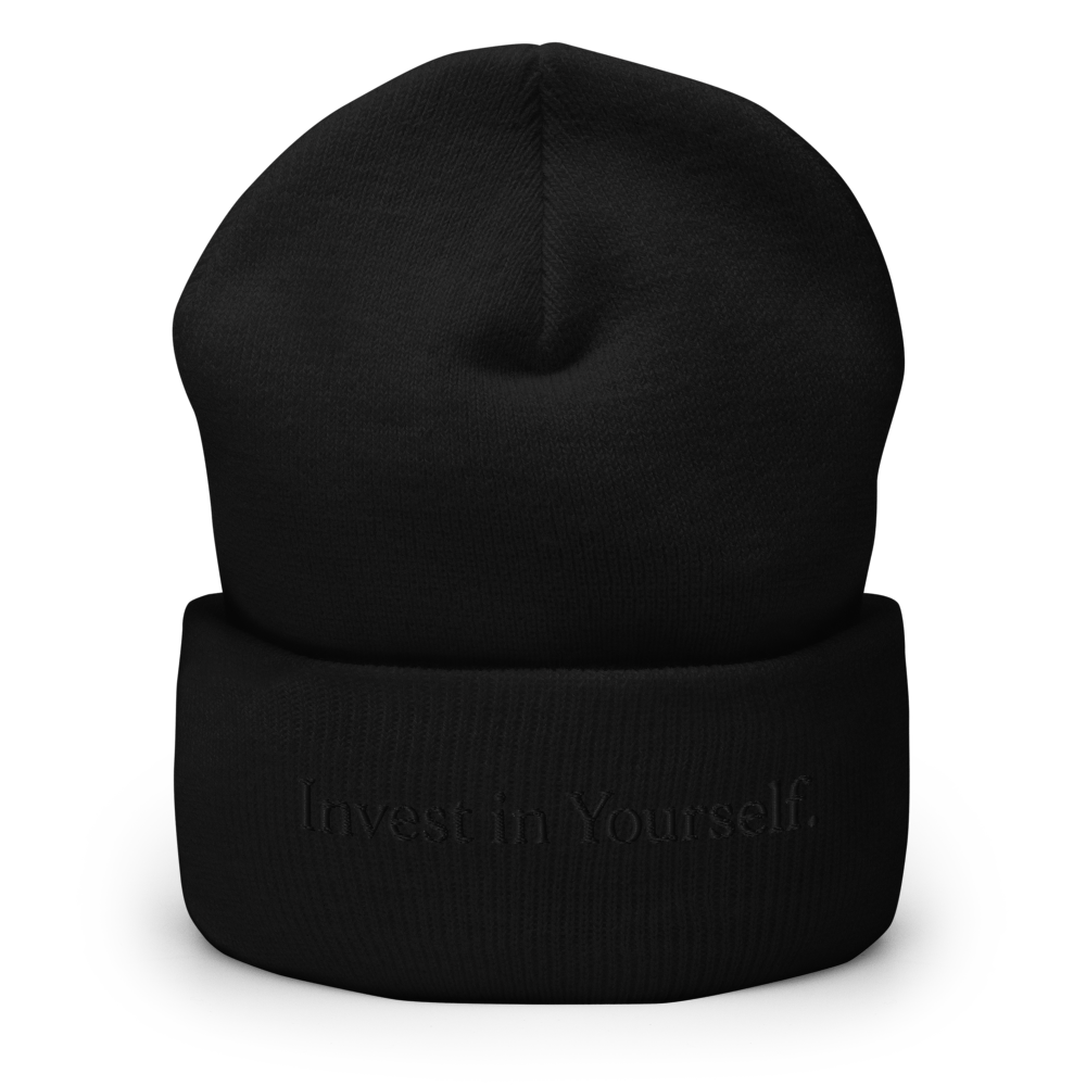Vestments Cuffed Beanie-Invest in Yourself.
