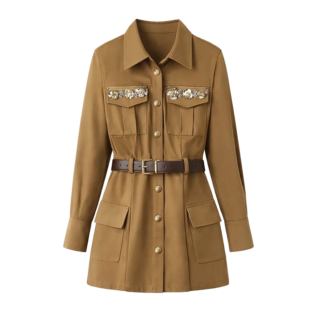 Vestments Fashion Belt Dress