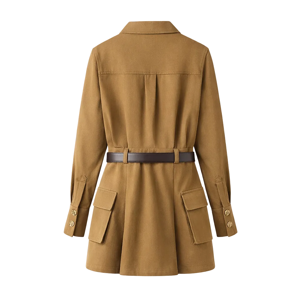 Vestments Fashion Belt Dress