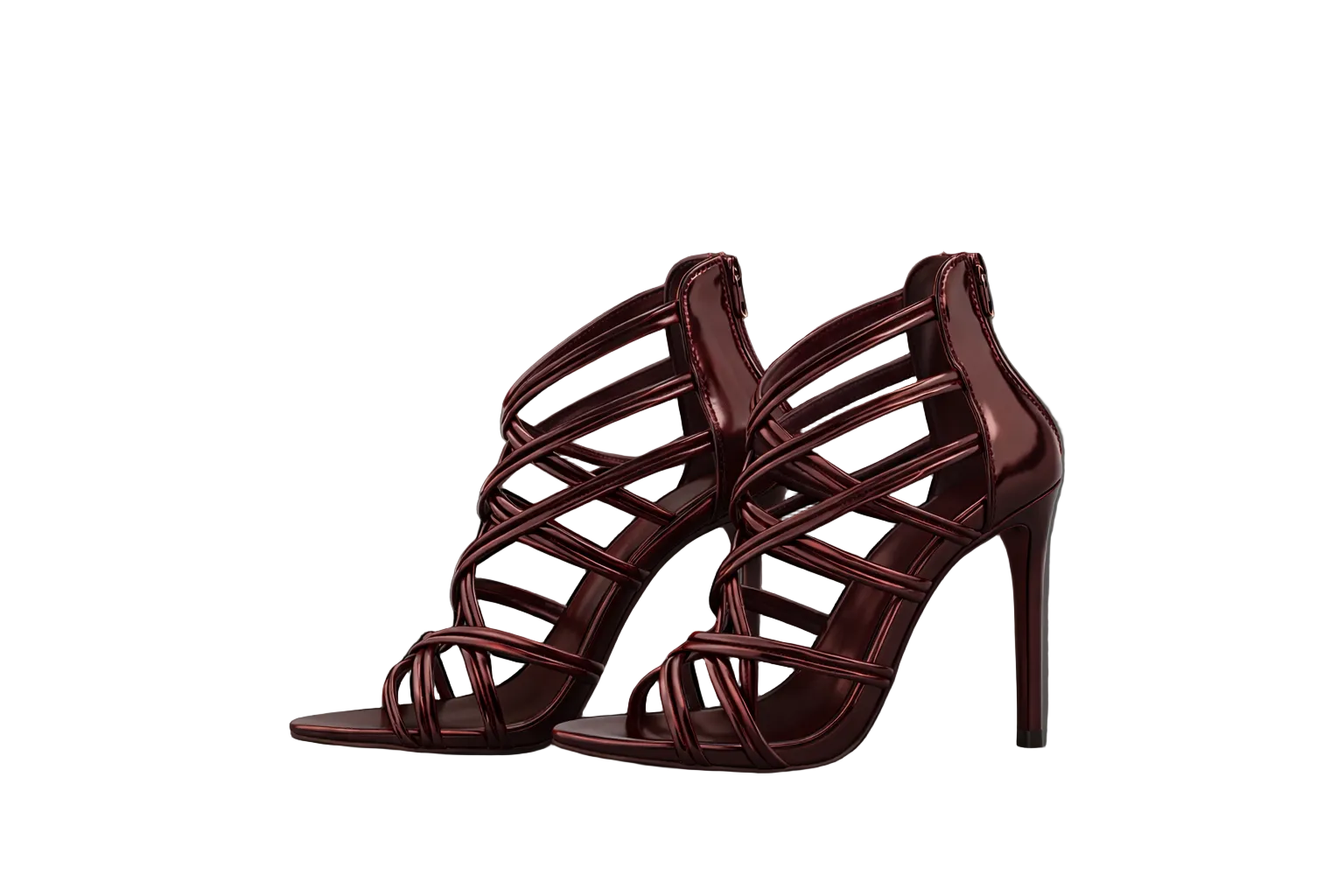 Vestments Cross-Strap Stiletto