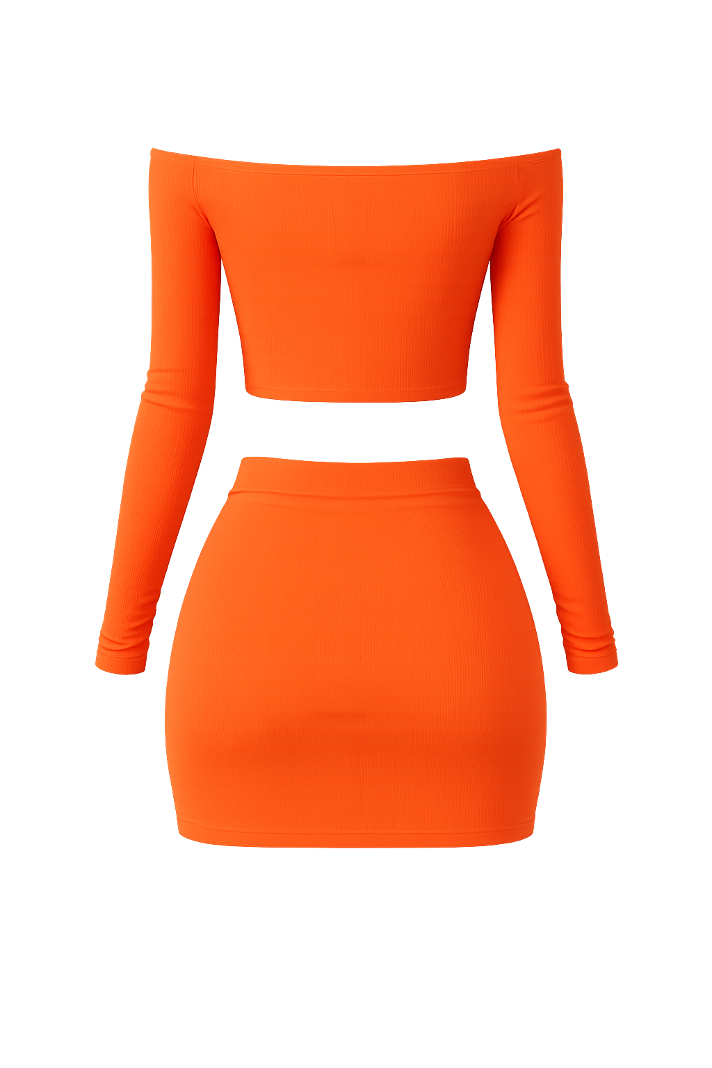 Vestments Off Shoulder Bodycon 2-Piece Set for Women