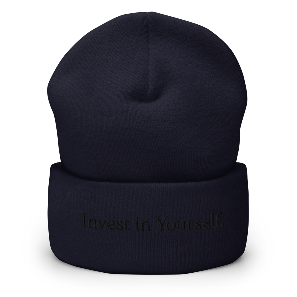 Vestments Cuffed Beanie-Invest in Yourself.