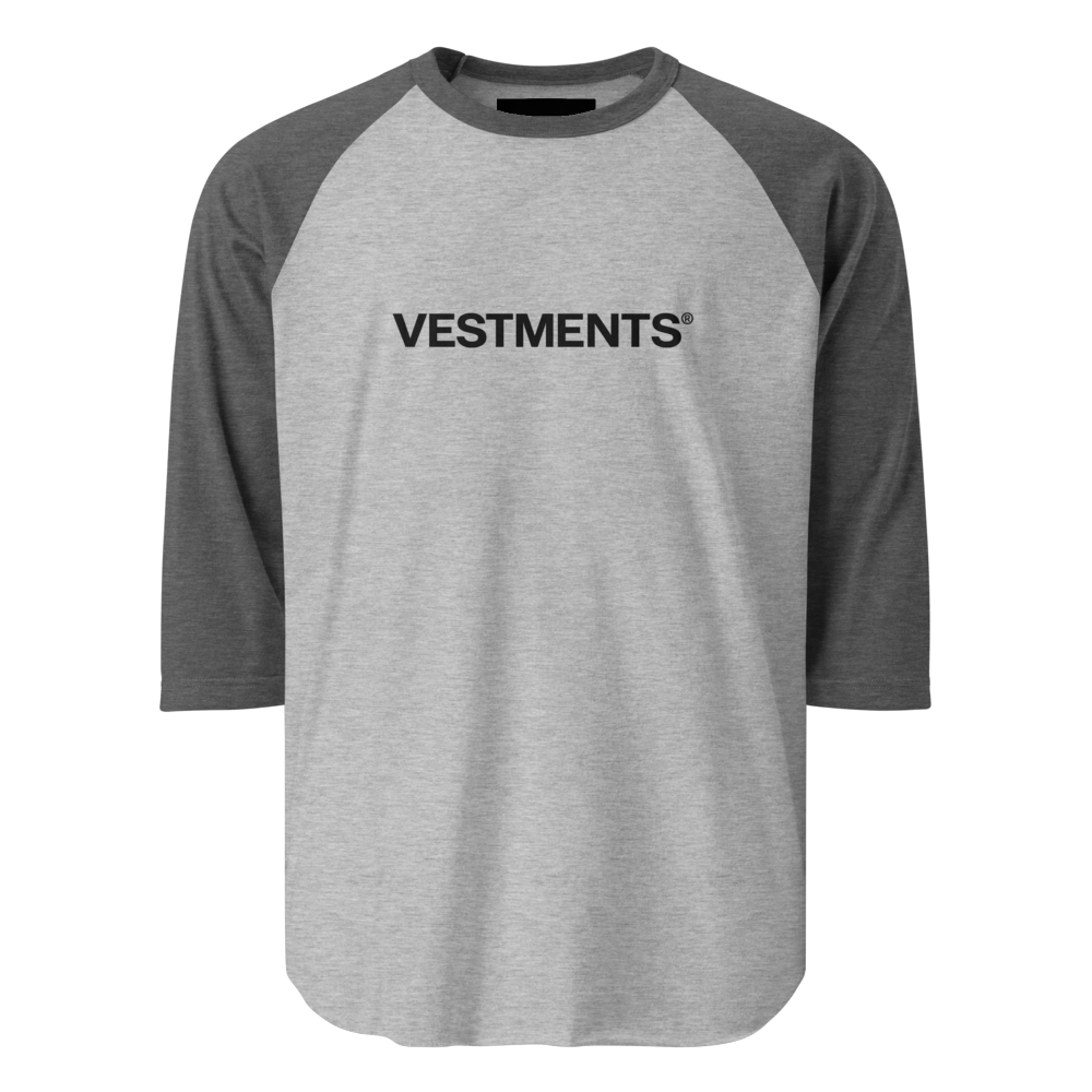 Vestments Unisex 3/4 Sleeve Raglan Shirt