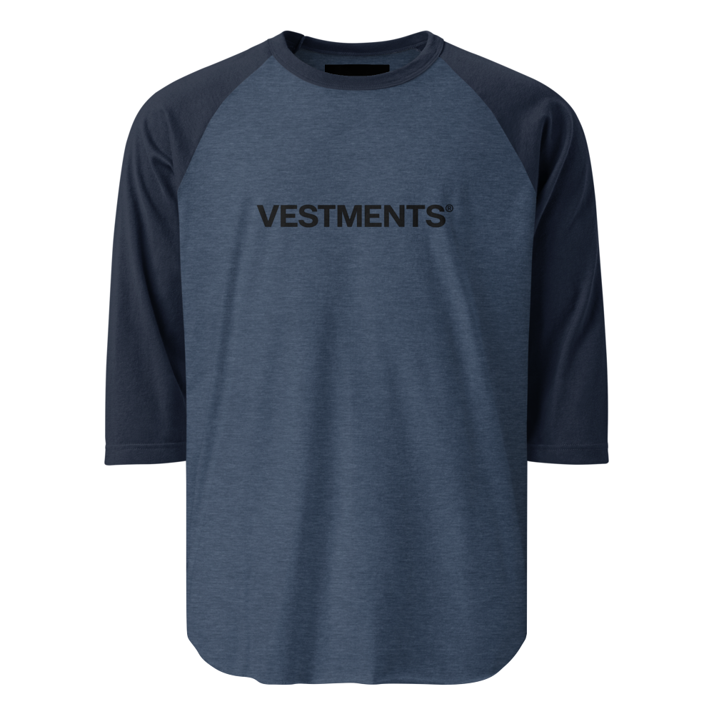 Vestments Unisex 3/4 Sleeve Raglan Shirt
